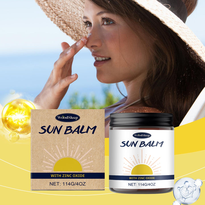 WoodSleep Zinc Oxide Sun Cream For Travel & Outdoor Skin