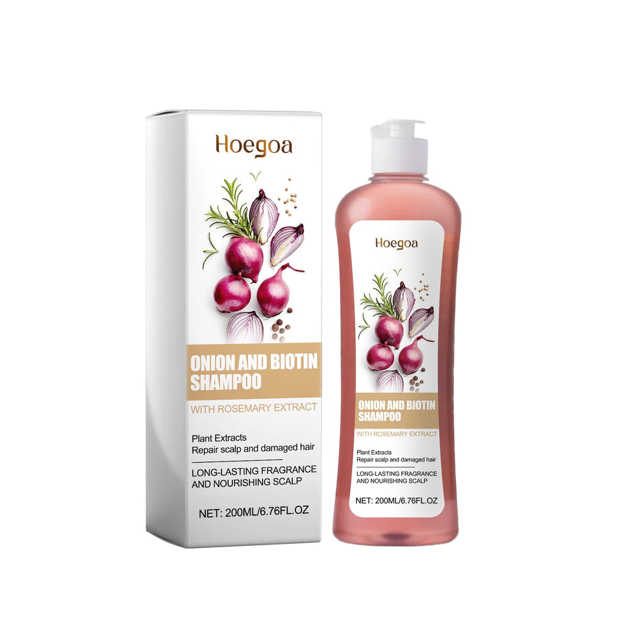 Onion Biotin Shampoo for Scalp Care, Strength & Gloss