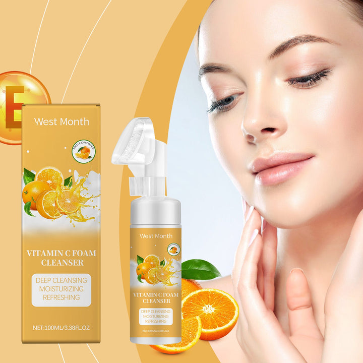 Vitamin C Foam Cleanser for Oily Acne-Prone Skin
