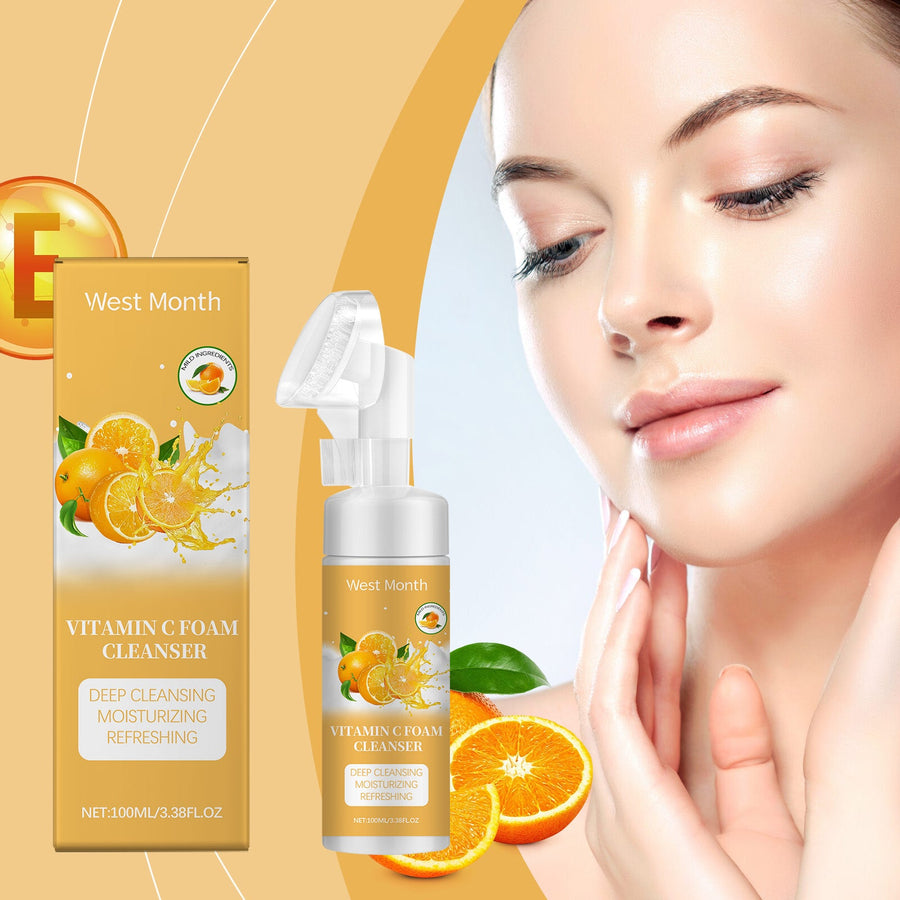 Vitamin C Foam Cleanser for Oily Acne-Prone Skin