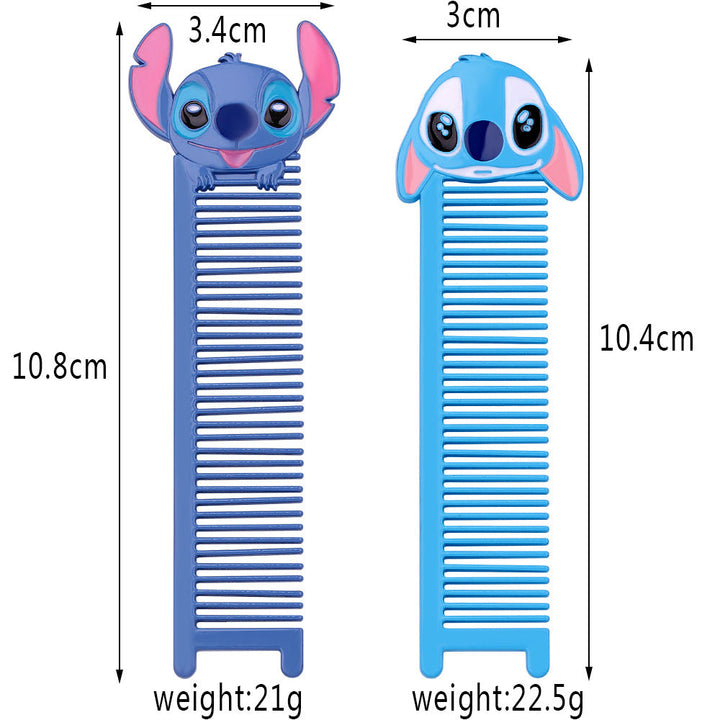 Stitch Hair Comb & Pocket Mirror Set — Playful Disney Gift