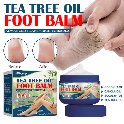 Tea Tree Oil Foot Balm — Heal Cracked Heels & Dry Skin