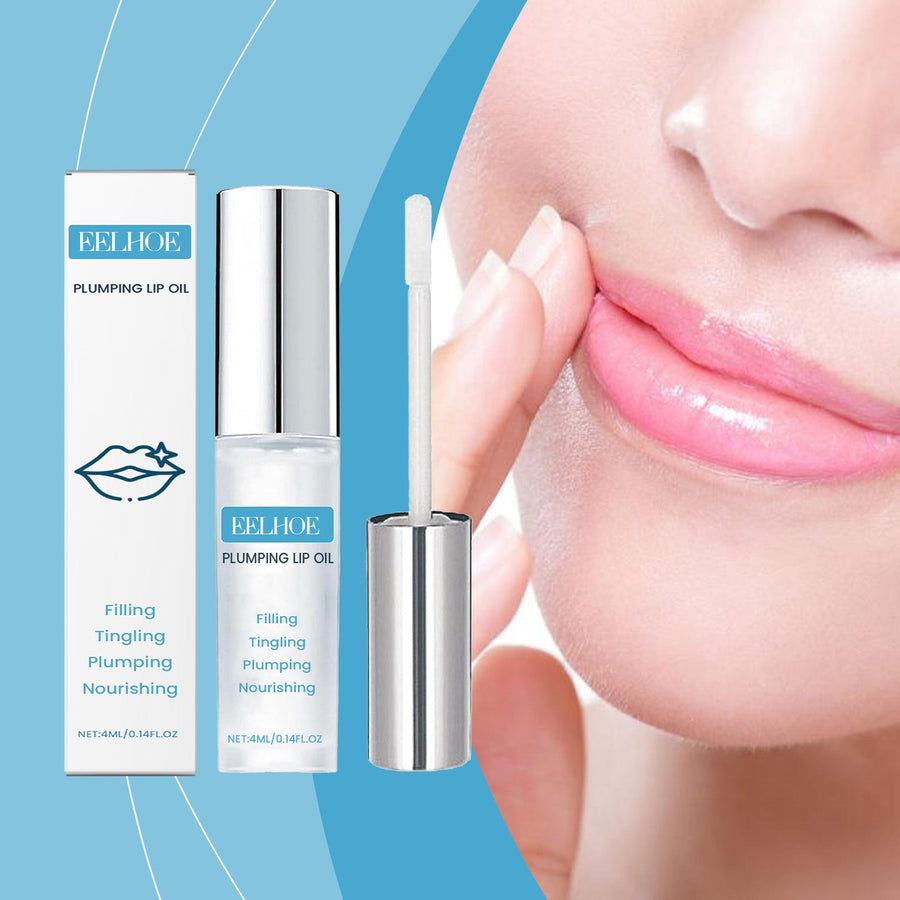 Plumping Lip Oil for Instant Fuller, Glossy Lips