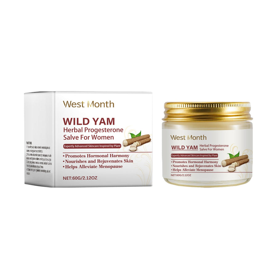 Wild Yam Herbal Salve — Hormonal Harmony & Menopause Relief
