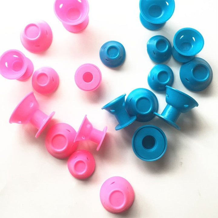 Magic Curler Silicone Hair Rollers — Heatless Bouncy Curls