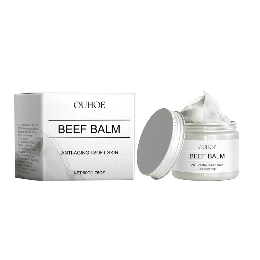 Beef Fat Face Balm for Deep Lines & Dry, Tired Skin