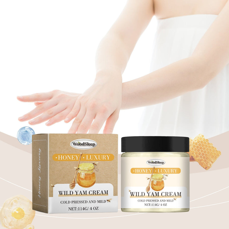 Honey Moisturizing Cream for Dry, Delicate Skin Daily Care