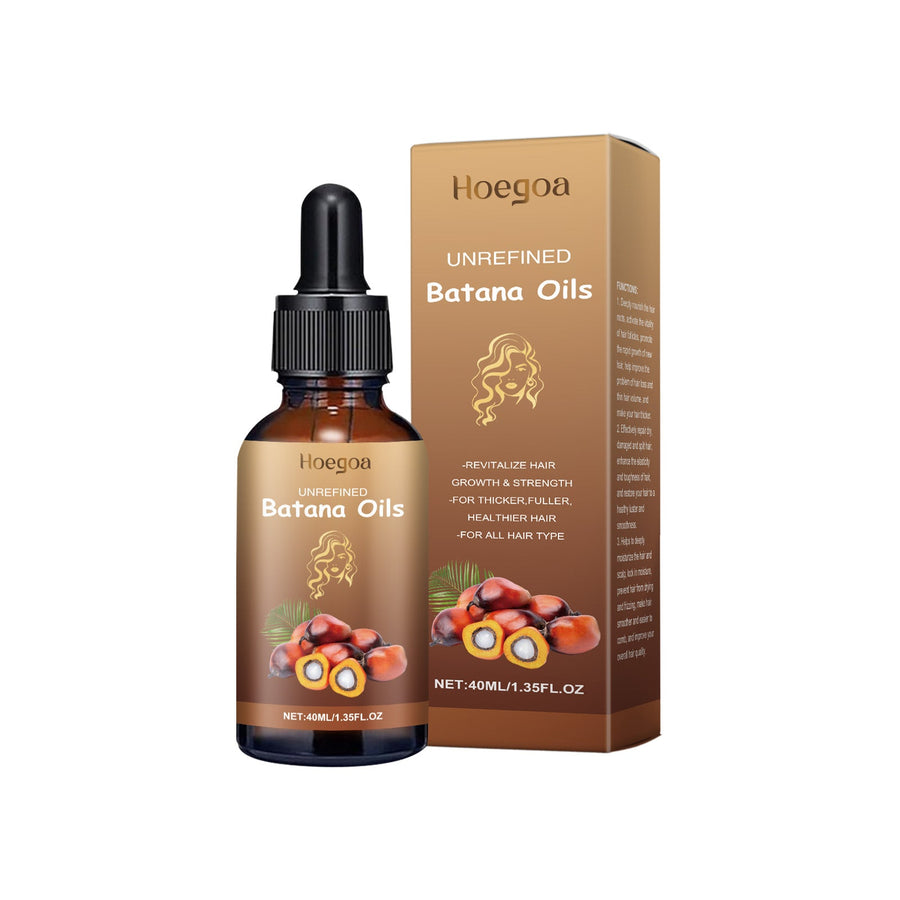 Batana Hair Oil for Fuller-Looking, Stronger, Glossy Hair
