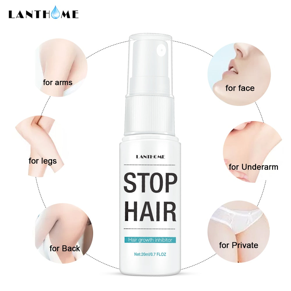Hair Growth Inhibitor Spray for 30-Day Smooth Skin