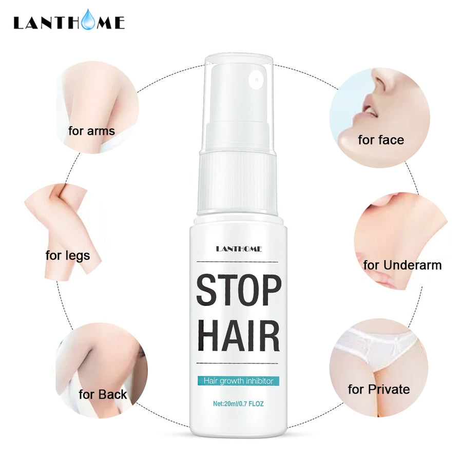 Hair Growth Inhibitor Spray for 30-Day Smooth Skin