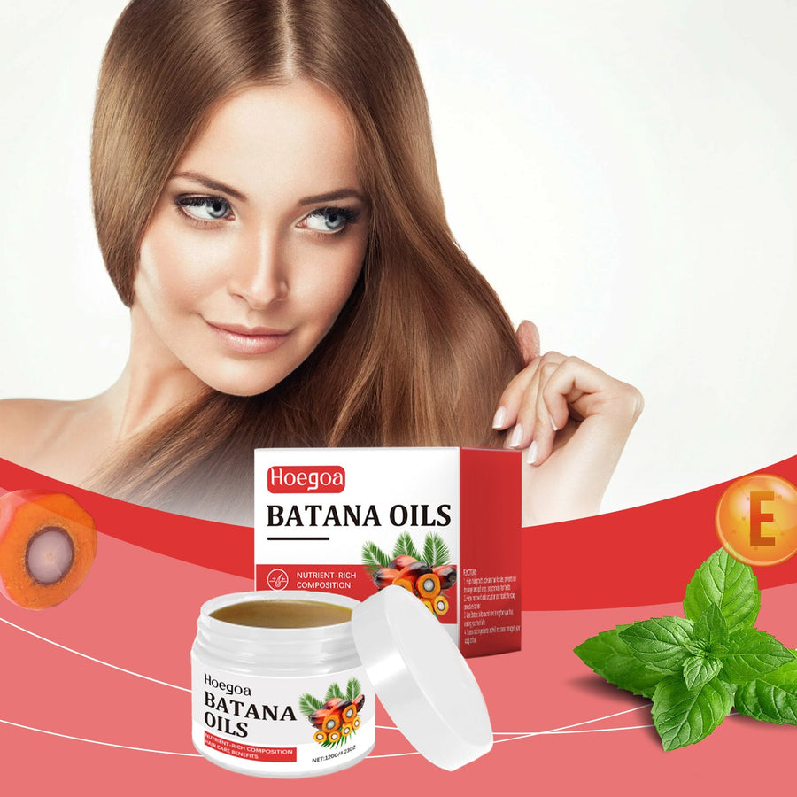 Batana Hair Oil for Dry, Frizzy, Damaged Hair Repair
