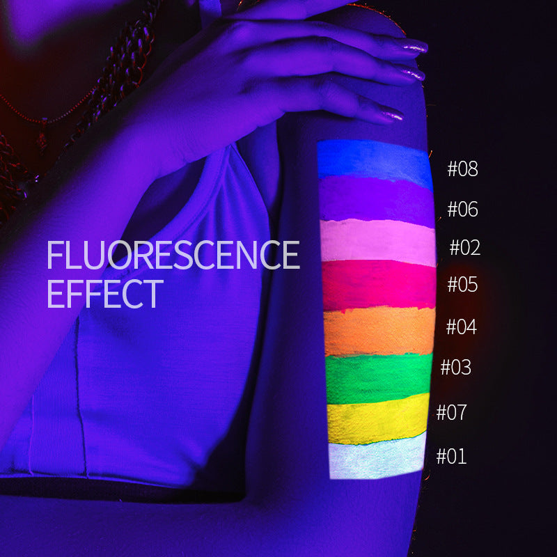 Fluorescent Graphic Eyeliner Set — 8 Neon Colors