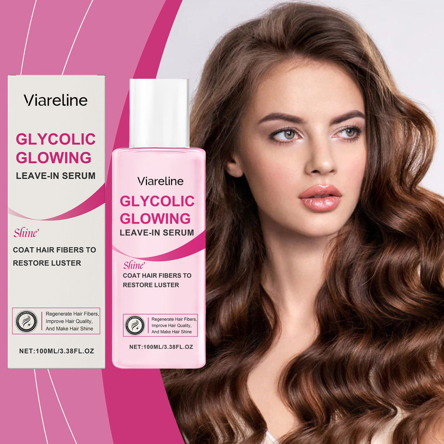 Leave-In Hair Serum for Smooth, Shiny, Frizz-Free Hair