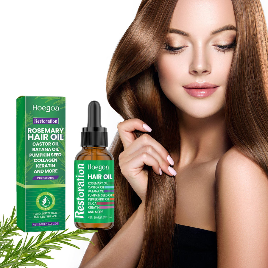Rosemary Hair Oil for Stronger, Healthier-Looking Hair Care