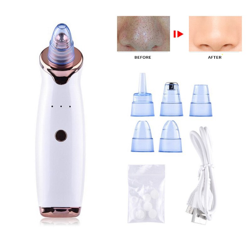 Blackhead Remover Skin Care Pore Vacuum Acne Pimple +USB Fac