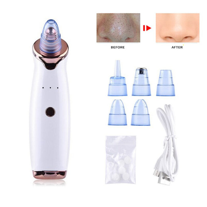Blackhead Remover Skin Care Pore Vacuum Acne Pimple +USB Fac
