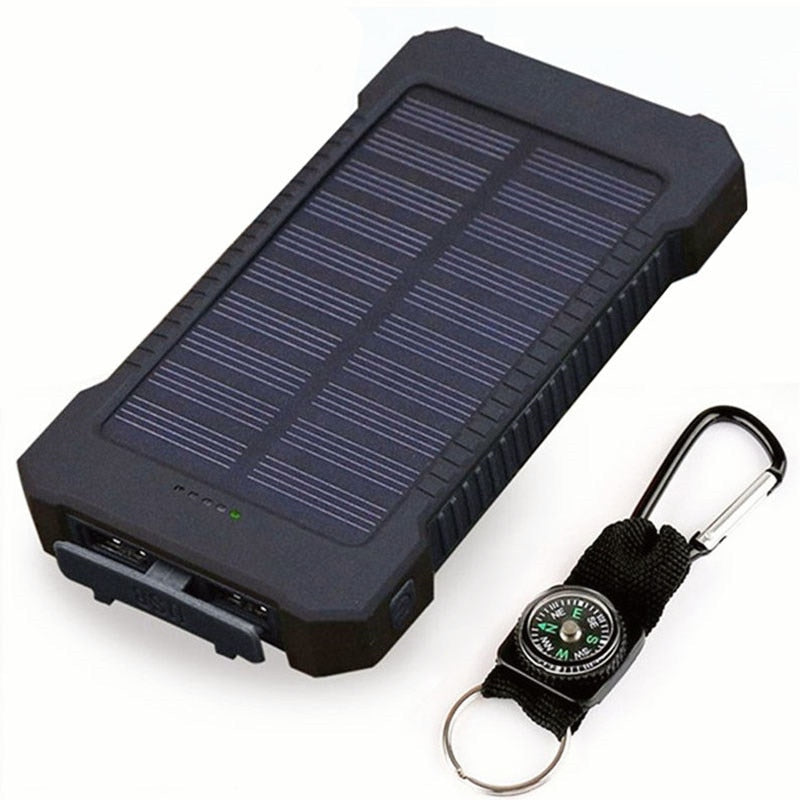 Solar Power Bank 20000mAh — Never Run Out of Power Outdoors