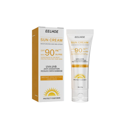 SPF 90 Sunscreen Cream That Never Leaves White Cast