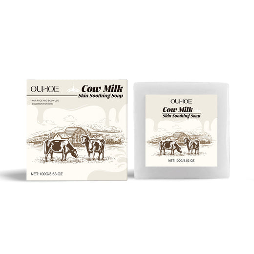 Cow Milk Soap Bar for Sensitive Face and Body Skin