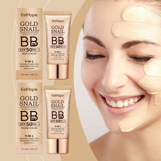 Gold Snail BB Cream SPF 50 Natural Coverage Duo Set