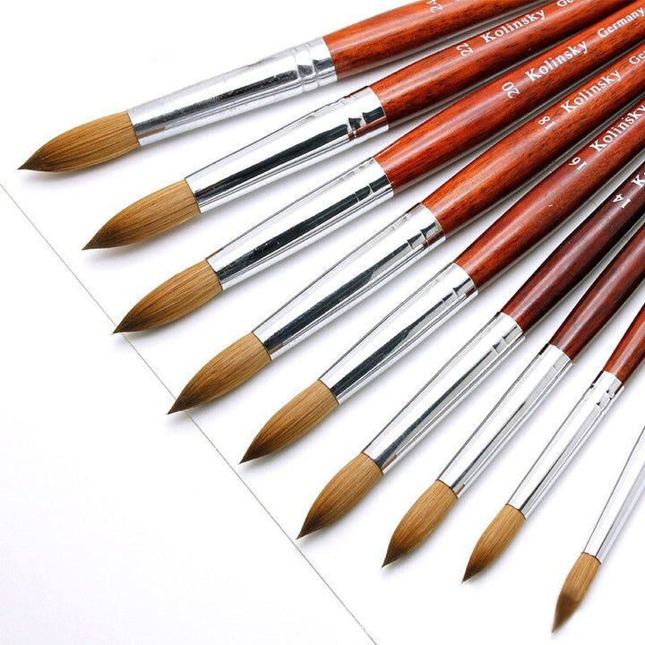 Kolinsky Acrylic Nail Brush — Superior Precision for Gel