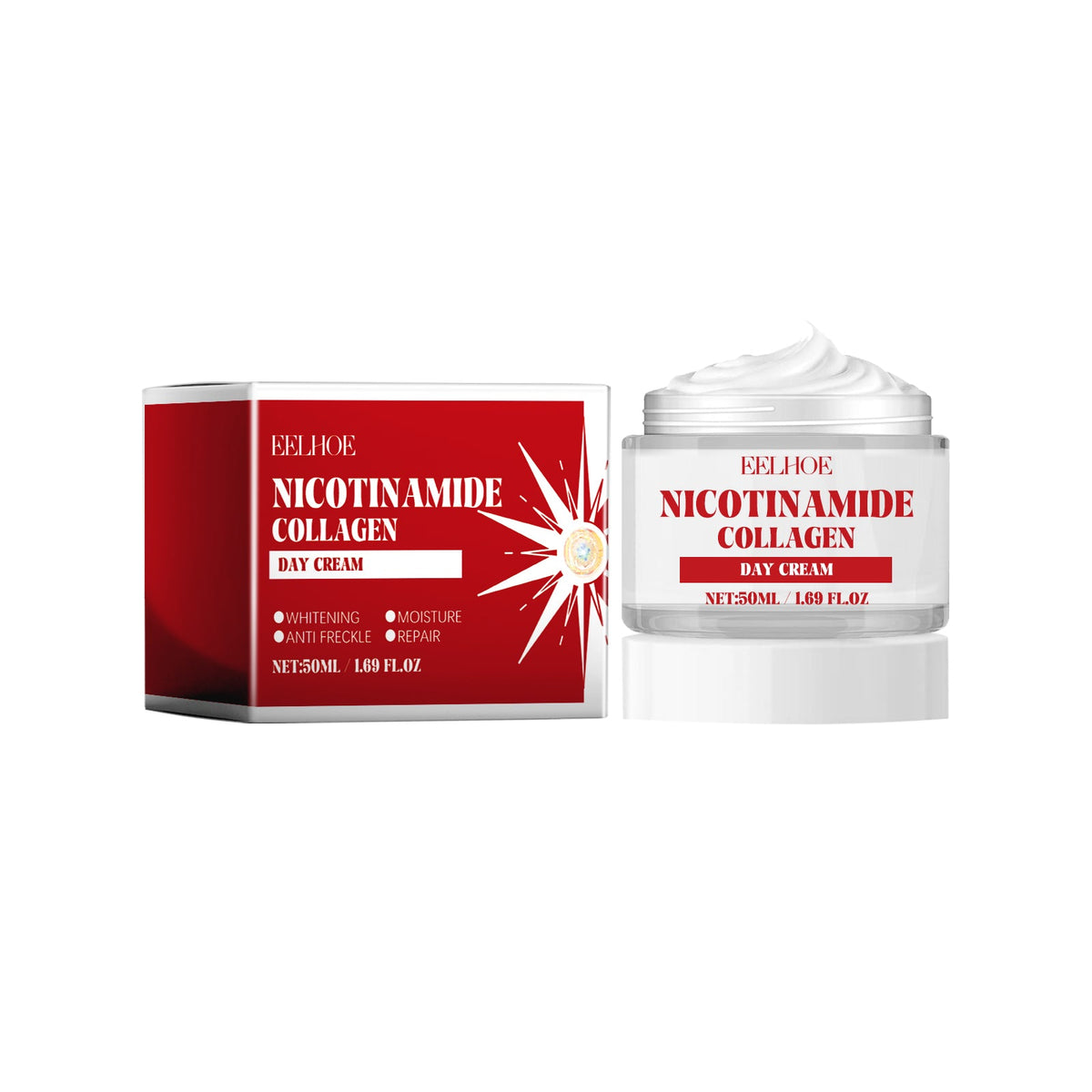 Nicotinamide Collagen Cream Duo for Dark Spots & Dryness