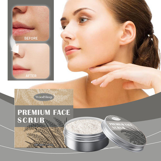 WoodSleep Facial Scrub for Blackheads & Clogged Pores