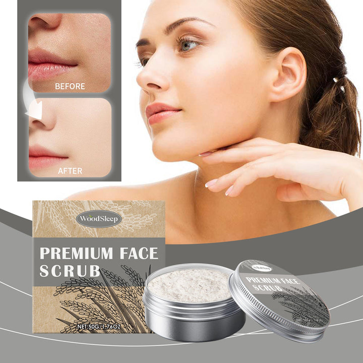 WoodSleep Facial Scrub for Blackheads & Clogged Pores