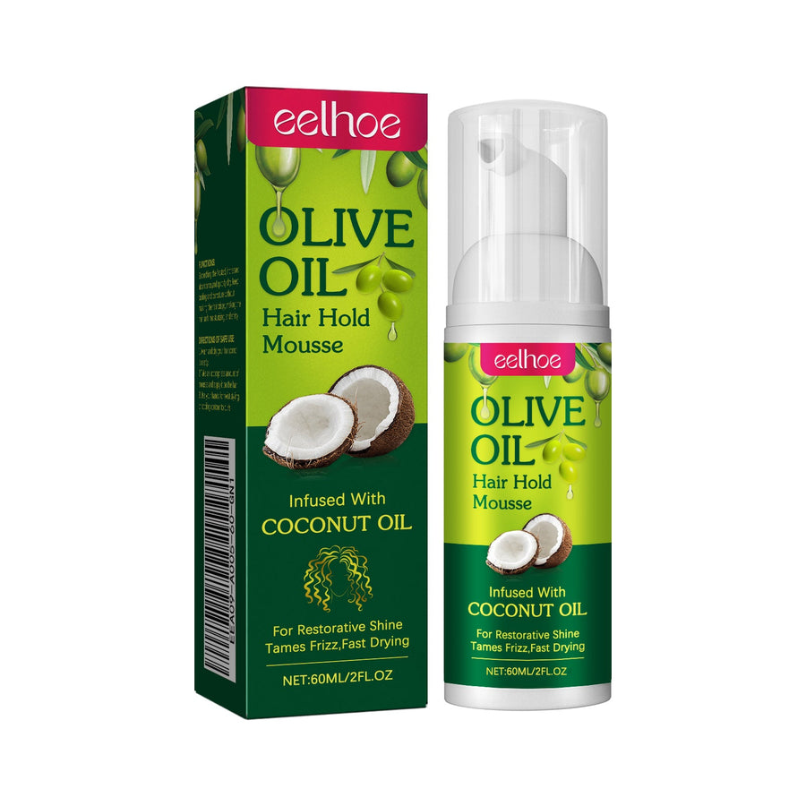 Curl Hold Mousse for Shine, Definition & Frizz Control