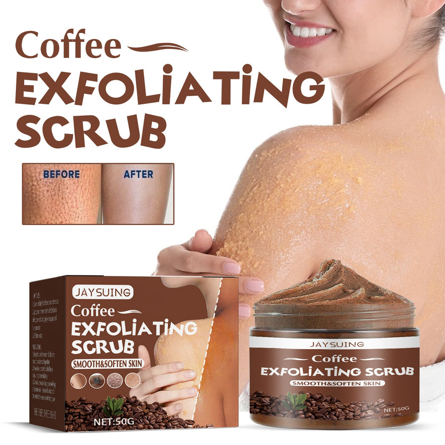 Coffee Body Scrub for Smoother, Softer-Looking Skin