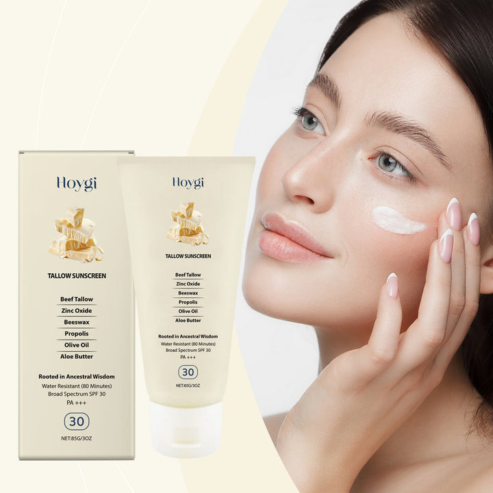 Hoygi Tallow Sunscreen SPF 30 Broad Spectrum Cream