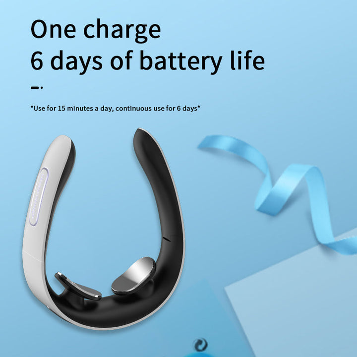 Foldable Cervical Massager — 6‑Day Battery Life Portable