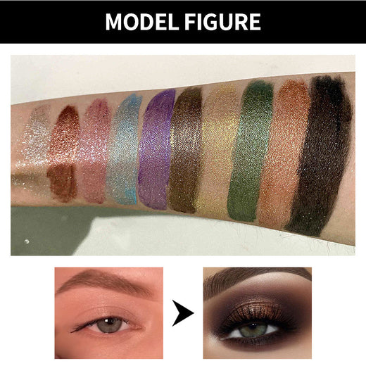 Liquid Glitter Eyeshadow Set for Vivid, Bold Eye Looks