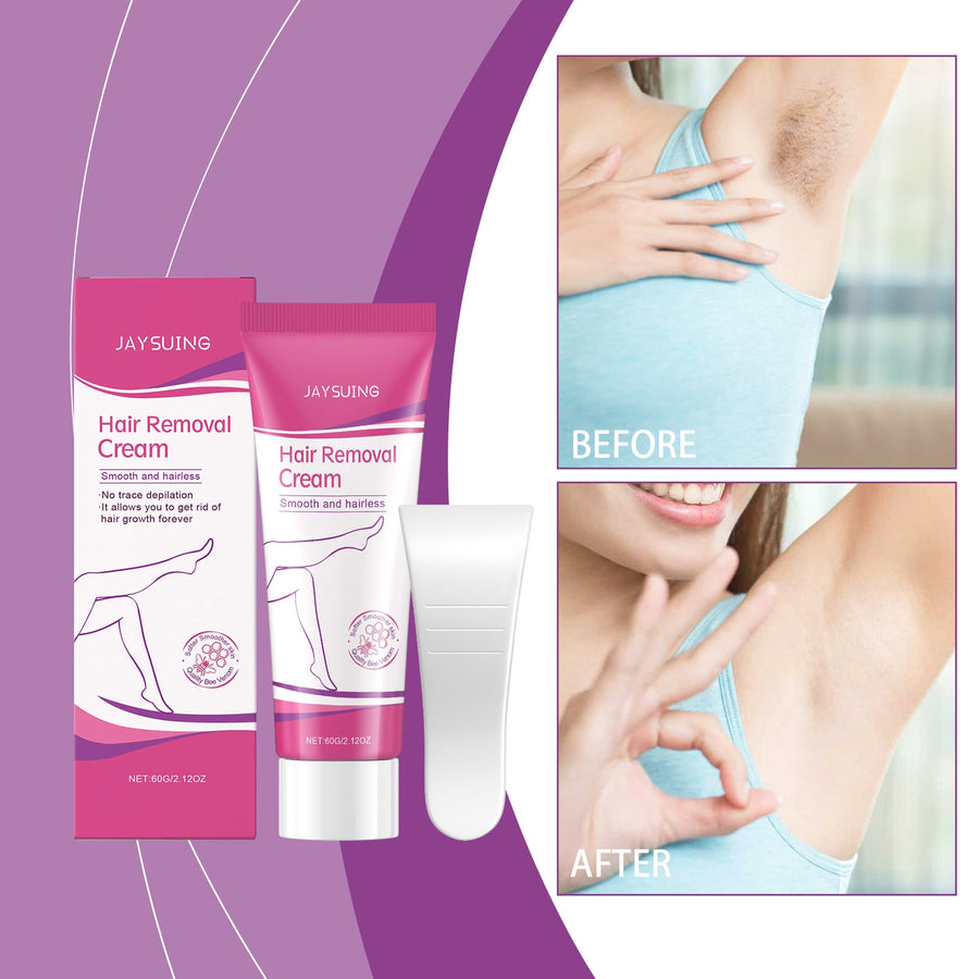 Body Hair Removal Cream for Gentle, Smooth-Looking Skin