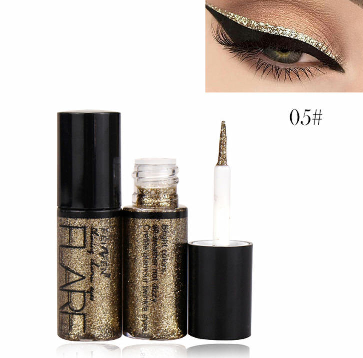 Glitter Eyeliner Set – 12 Shades for Sparkling Eyes