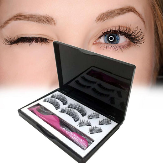 Magnetic Eyelashes: Glue-Free, Customizable Volume