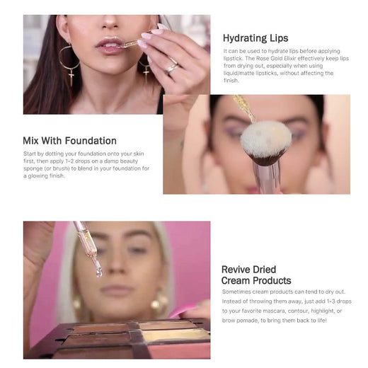 24K Gold Face Oil for Hydrated, Glowing Makeup Prep