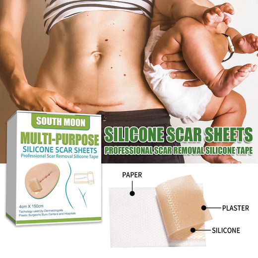 Silicone Scar Tape for Smoother, Lighter-Looking Scars