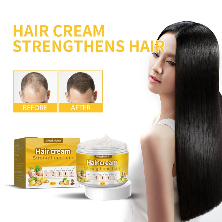 Hair Cream for Stronger, Smoother Hair and Scalp Care