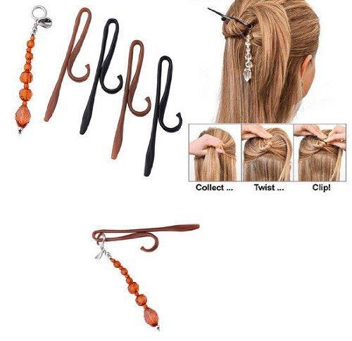 Twist n Clip Hair Tool — Effortless Updos in 3 Steps