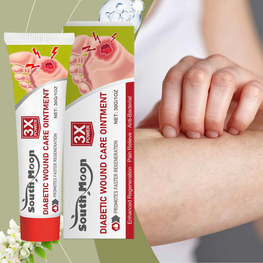 Diabetic Wound Care Ointment — 3X Healing Power