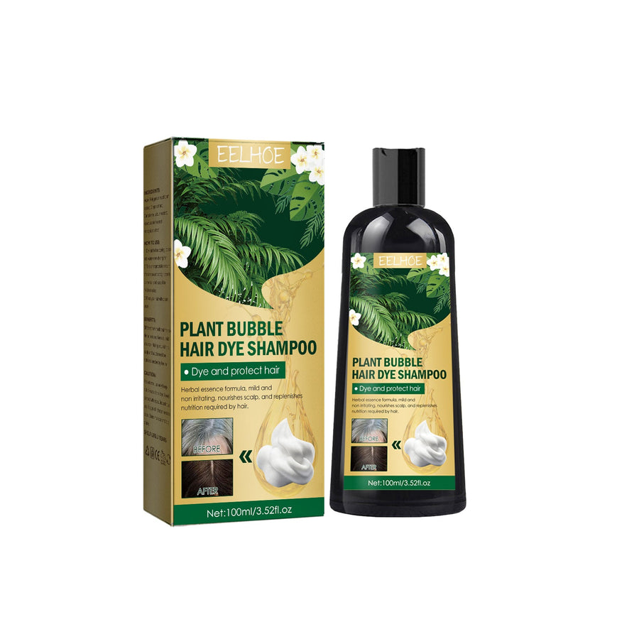 Black Hair Dye Shampoo for Easy, Even Gray Coverage