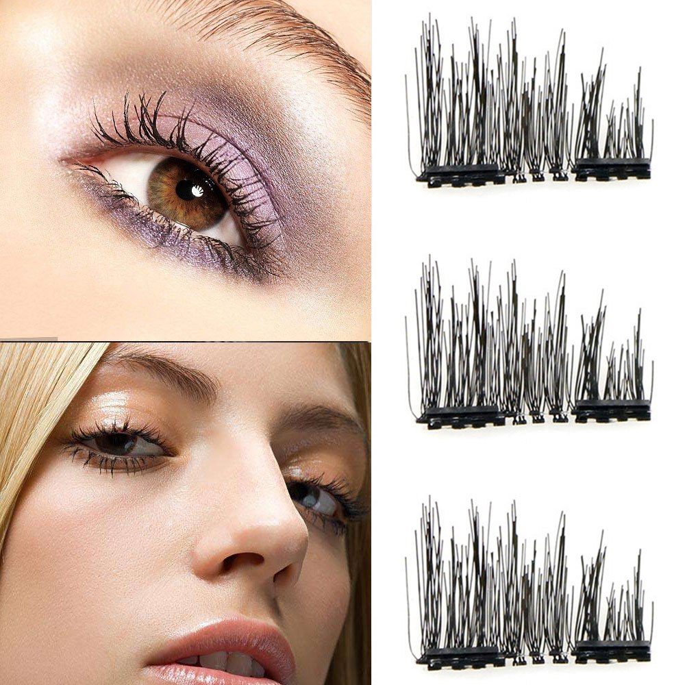Magnetic False Lashes — 3D Mink Volume Without the Glue