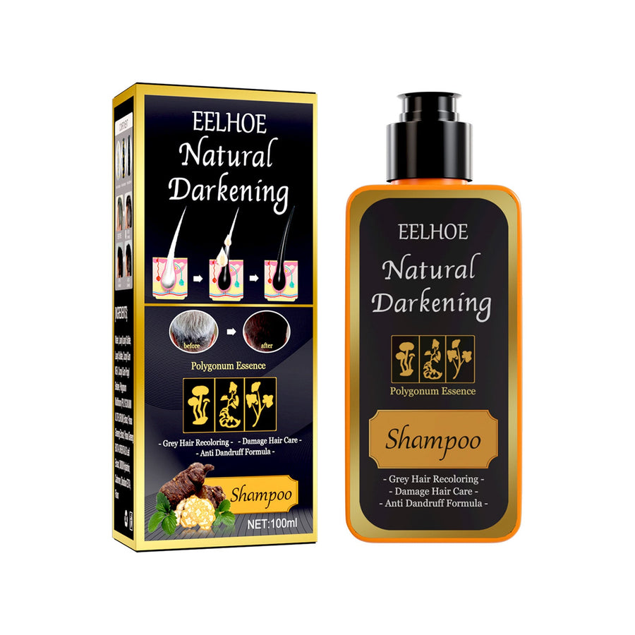 Gray Hair Darkening Shampoo with Nourishing Care