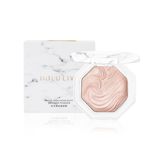 White Jade Highlighter Palette for Radiant Champagne Glow