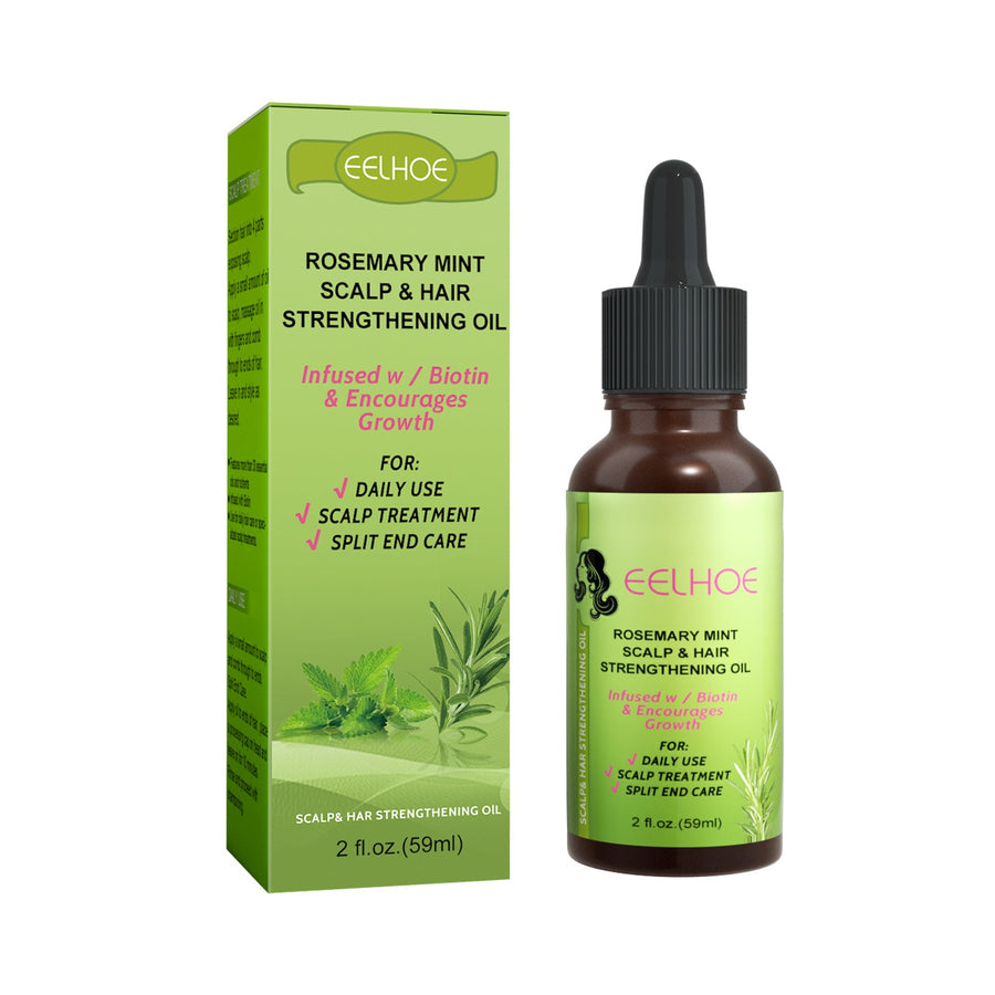 Rosemary Mint Hair Oil for Scalp and Split End Care