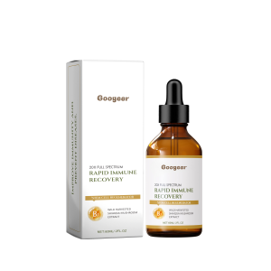 Informational cards describing mild ingredients and immunity enhancement benefits