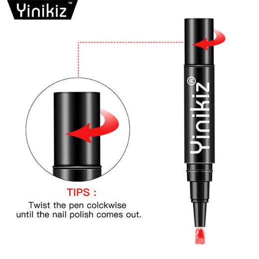 Gel Nail Polish Pen for Glossy Salon-Style Nail Looks