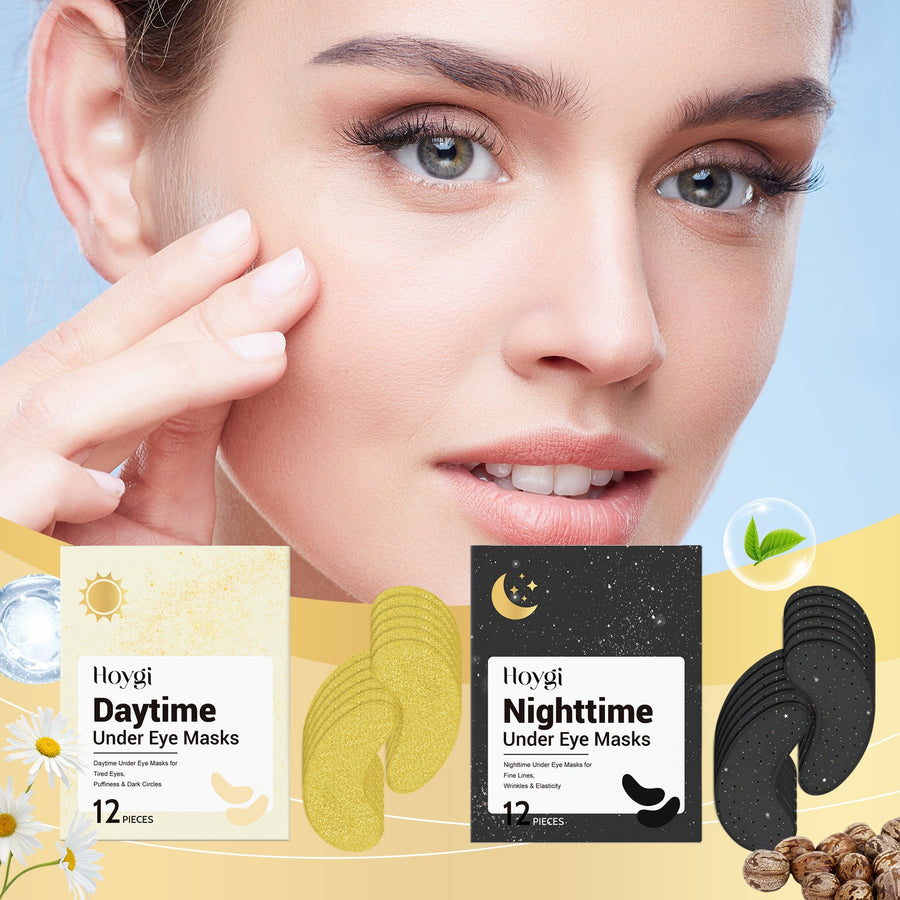 Day And Night Under-Eye Masks For Deep Skin Hydration