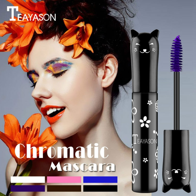 Color Mascara for Lengthening, Curling & Bold Lashes